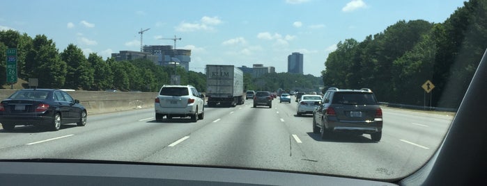 I-285 / US-19 / GA-400 Interchange is one of Atlanta area highways and crossings.