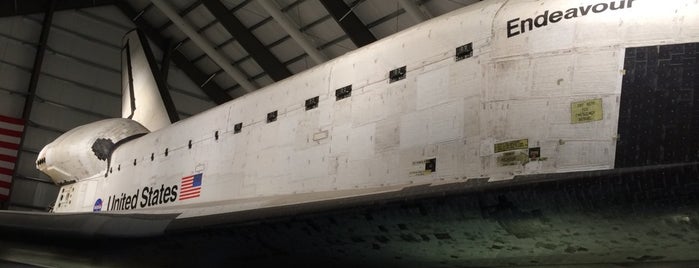 Space Shuttle Endeavour is one of Out of State To Do.