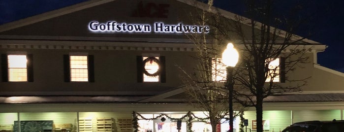 Goffstown Hardware Inc is one of Manchester NH places I enjoy with Mom.