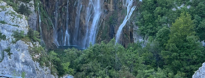 Large (Great) Waterfall is one of CROATIA, Pritvice.