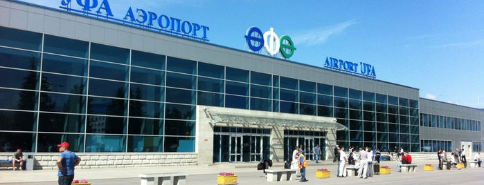 Ufa International Airport (UFA) is one of Lieux qui ont plu à Anna.