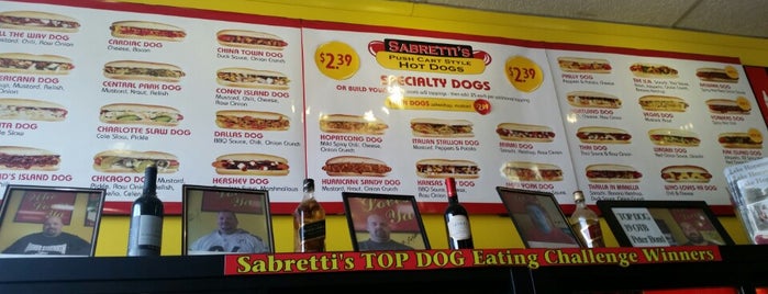 Sabretti's Hot Dogs is one of New Jersey - 2.