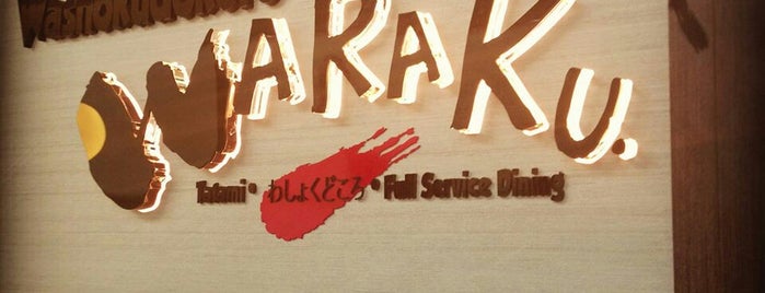 WARAKU Japanese Casual Dining is one of TPD "The Perfect Day" Food Hall (3x0).