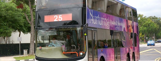 SBS Transit: Bus 25 is one of TPD "The Perfect Day" Bus Routes (#01).