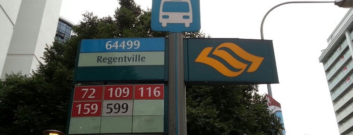 Bus stop 64499 (Regentville) is one of Common bus stops.