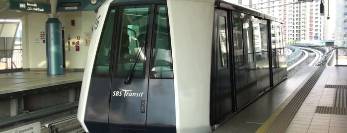 SBS Transit: Sengkang LRT (SKLRT) is one of Sengkang B.