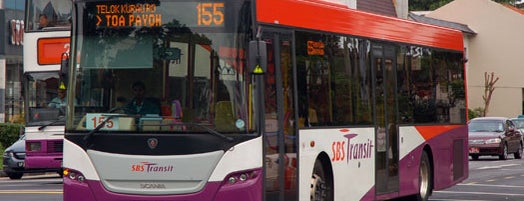 SBS Transit: Bus 155 is one of TPD "The Perfect Day" Bus Routes (#01).