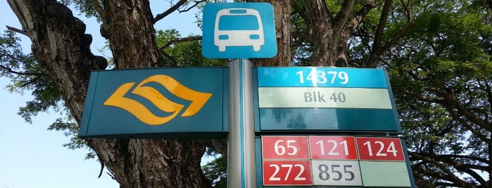 Bus Stop 14379 (Blk 40) is one of Favourite.