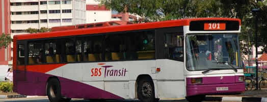 SBS Transit: Bus 101 is one of B2.