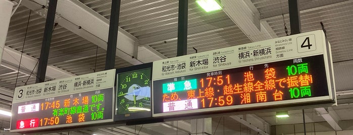 ふじみ野駅 (TJ18) is one of 東武東上線.