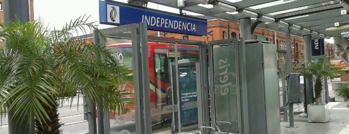 Estación Independencia  [Línea Tranvía del Este - Celeris] is one of Cosas de Buenos Aires.
