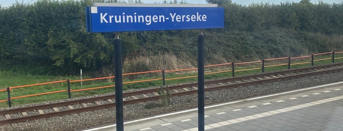 Station Kruiningen-Yerseke is one of Check in's 13C1D.