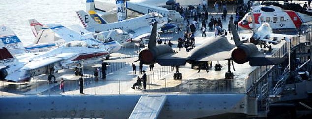 Intrepid Sea, Air & Space Museum is one of A New York City Minute! #NYCmustsee4sq.