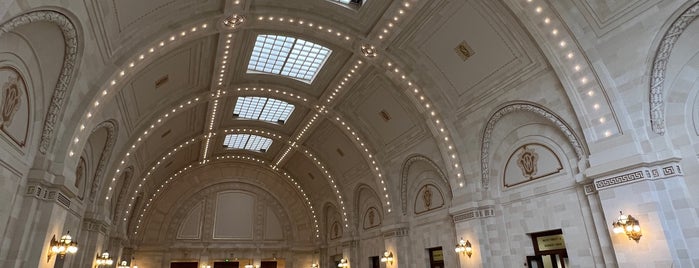 Union Station Great Hall is one of Railroad Depots, Yards, and Museums.