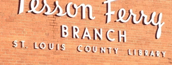 St. Louis County Library - Tesson Ferry Branch is one of Saint Louis.