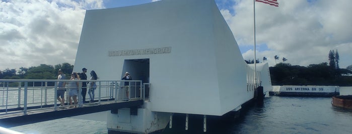USS Arizona Memorial is one of Amanda HI Recos.