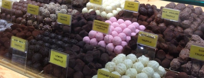 Ganache Chocolatier is one of London.