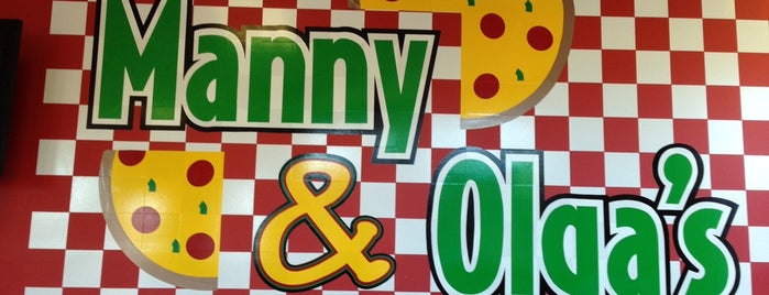 Manny & Olga's Pizza is one of My Places.