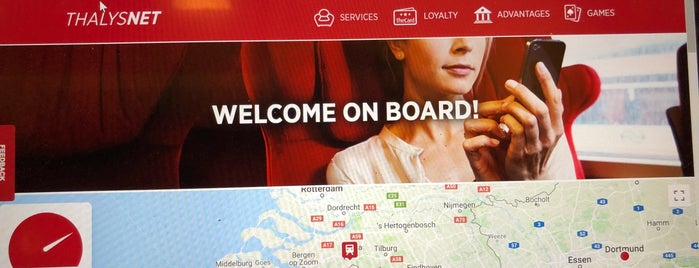 Thalys Amsterdam - Paris Nord is one of สถานที่ที่ Ronald ถูกใจ.