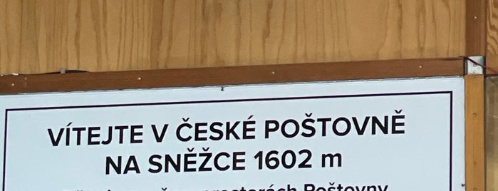 Česká poštovna na Sněžce is one of Hezká místa - Nice places.