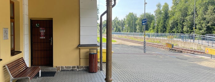 Železniční stanice Špičák is one of Železniční stanice ČR (R-Š).
