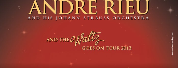 Andre Rieu World Tour 2013 is one of Tempat yang Disimpan Oğuzhan.