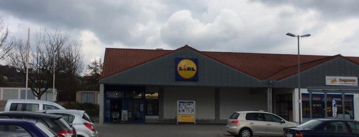 Lidl is one of Einkaufen.