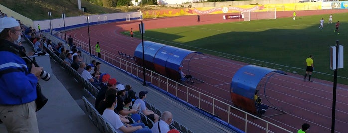 Стадион «Олимпиец» is one of Stadiums.