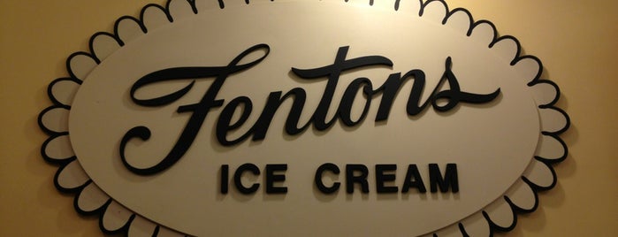 Fenton's Creamery is one of สถานที่ที่บันทึกไว้ของ Kimmie.