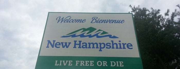 Welcome To New Hampshire Sign is one of Tempat yang Disukai John.