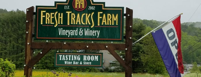 Fresh Tracks Farm Vineyard & Winery is one of vermont.