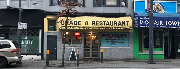 Grade "A" Restaurant is one of Vancouver: Places to try 2013.