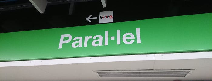 METRO Paral·lel is one of estaciones de metro.