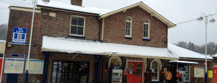 Haslemere Railway Station (HSL) is one of places.