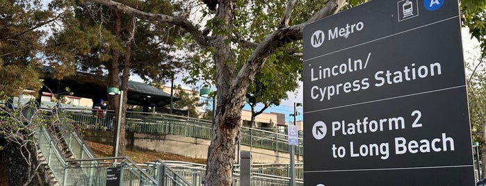Metro Rail - Lincoln/Cypress Station (A) is one of LA.