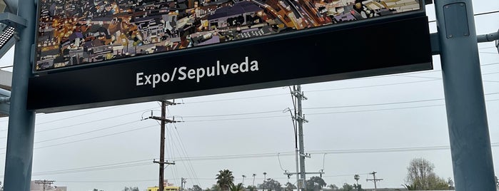 Metro Rail - Expo/Sepulveda Station (E) is one of Transit: LA Metro Rail 🚆.