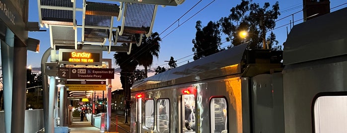 Metro Rail - Expo Park/USC Station (E) is one of Transit: LA Metro Rail 🚆.