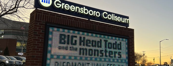 Greensboro Coliseum Complex Admin Offices is one of Entertainment.