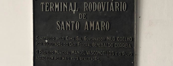 Terminal Rodoviário de Santo Amaro is one of Mayorships.