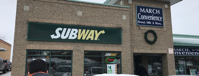 Subway is one of Ottawa Food Places.