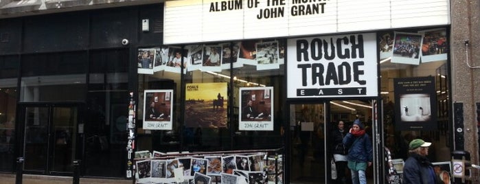 Rough Trade East is one of London.