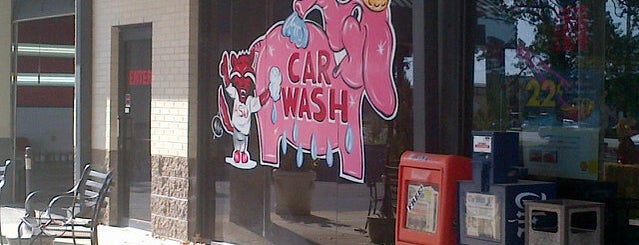 Pink Elephant Car Wash is one of Tennessee & Arkansas.