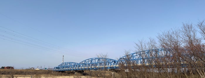 河田橋 is one of 木曽川の橋.