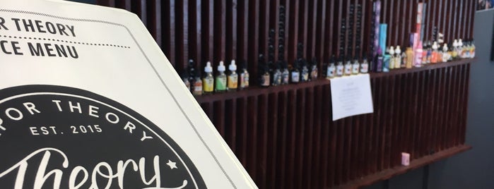 Vapor Theory Vape Shop is one of Locais curtidos por Terri.