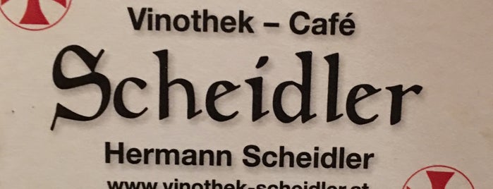 Scheidler Vinothek & Cafe is one of Bi@home.