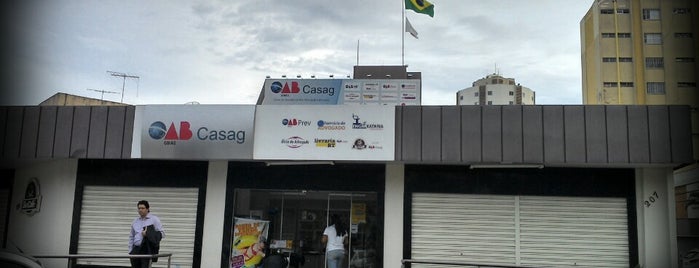 Caixa de Assistência dos Advogados de Goiás - CASAG/OAB is one of Tempat yang Disukai Maria Thereza.