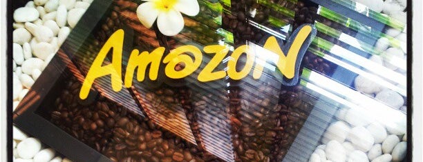 Cafe Amazon is one of Lieux qui ont plu à Yodpha.