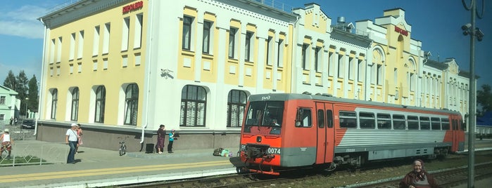 Ж/д вокзал Кирсанов is one of Был.
