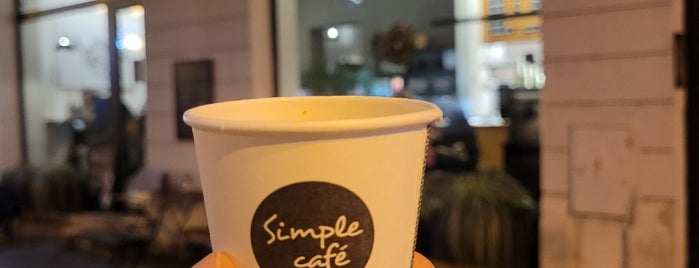 Simple café is one of Kavárny Česko 🇨🇿.