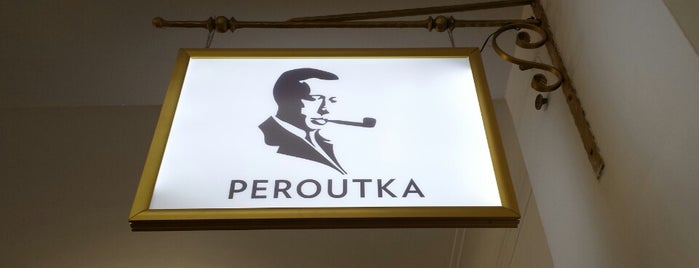 Café Peroutka is one of สถานที่ที่บันทึกไว้ของ Martina.